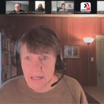 Laura en reunión de macrosector 