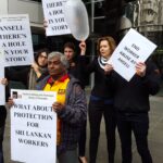 Профсоюзы Aussie были в авангарде протестной кампании против Ansell.