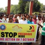 Action in India on 7 October. 
