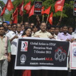 Action in India on 7 October. 