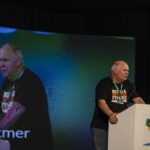 AMWU National President, Andrew Dettmer, proposes the resolution supporting CUB55 workers at IndustriALL 2nd Congress in Rio de Janeiro, October 2016. 