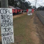 Mineurs en grève à la mine German Creek d’Anglo-American en Australie