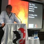 Эндрю Викерс, председатель Глобальной сети профсоюзов работников  Rio Tinto и генеральный секретарь профсоюза работников горнодобывающей промышленности и энергетики CFMEU, членской организации IndustriALL. 