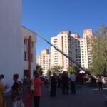 Эвакуация. ФОТО: Роман ЕРОШЕНЯ, БНП