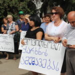 Photo from protest action on 15 September 2016