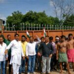 INTUC members on strike