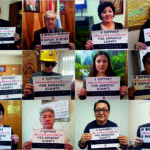 Trade union activists around the world supported the Korean general strike