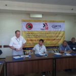 На семинаре Глобального союза IndustriALL 6-7 сентября в отеле «Достук» в Бишкеке, Кыргызстан.