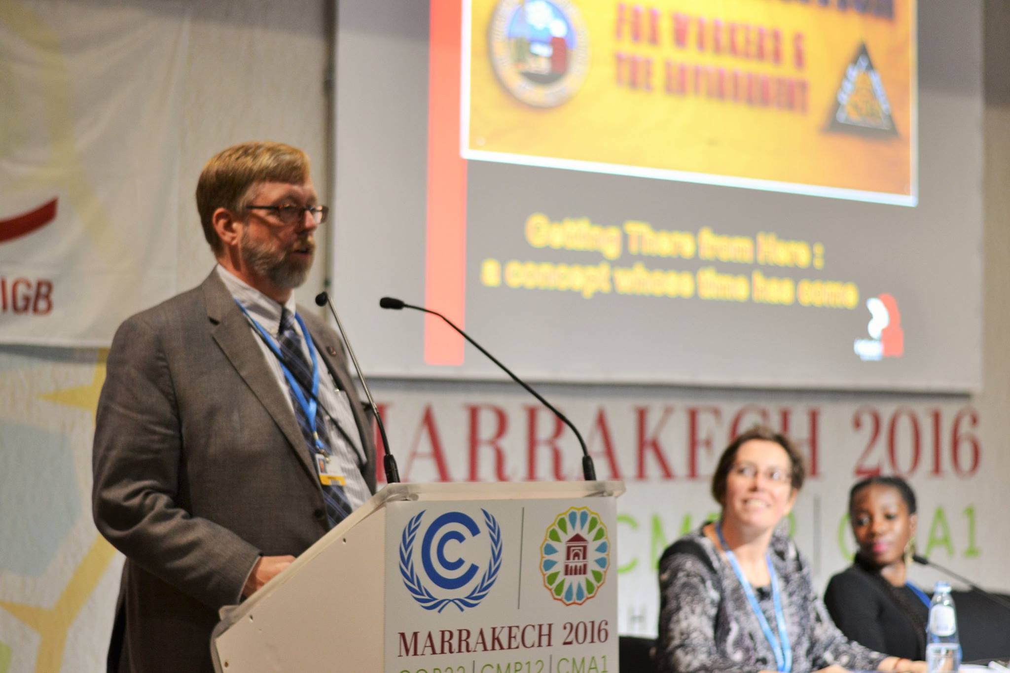 IndustriALL's director for sustainability Brian Kohler