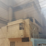 Incendie chez Esa Textile, Karachi, Pakistan (Crédit photo : NTUF)