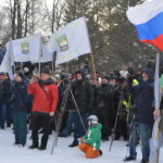 Workers, lead by the MMWU, rally in Kachkanar on 28 February 2016. Photo: MMWU