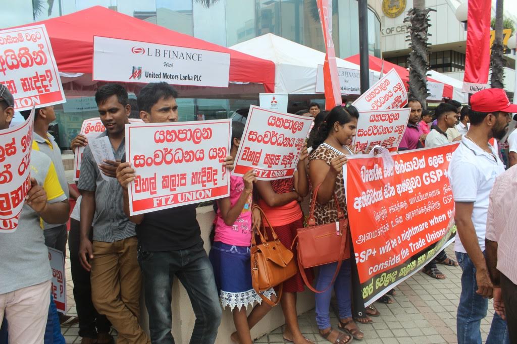 Les syndicats sri-lankais protestent contre le régime GSP+, affirmant que le pays ne mérite pas de bénéficier des préférences commerciales européennes en raison de ses graves violations des droits des travailleurs.