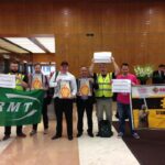 Активисты RMT пришли в штаб-квартиру Shell в Лондоне