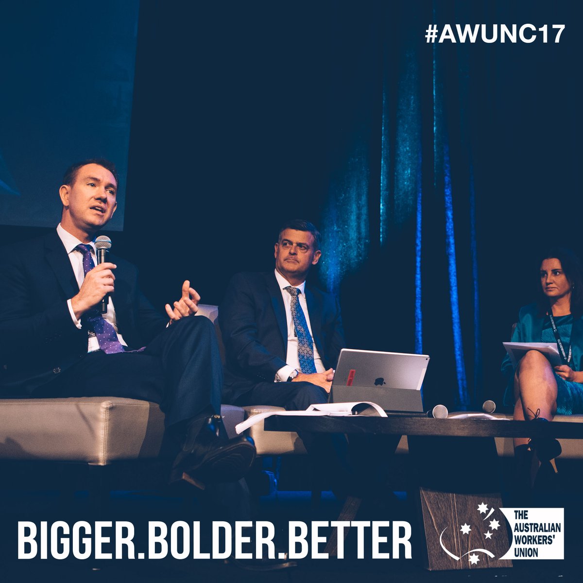The anti-dumping panel. Photo: AWU
