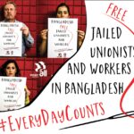 IndustriALL appelle ses affiliés à soutenir la campagne pour la libération des syndicalistes, travailleurs et travailleuses de la confection emprisonnés au Bangladesh.