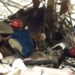 Une scène de l’usine Multifabs après l’explosion. Au moins 11 personnes ont trouvé la mort et 50 ont été blessées dans l’explosion qui a eu lieu le 3 juillet 2017.