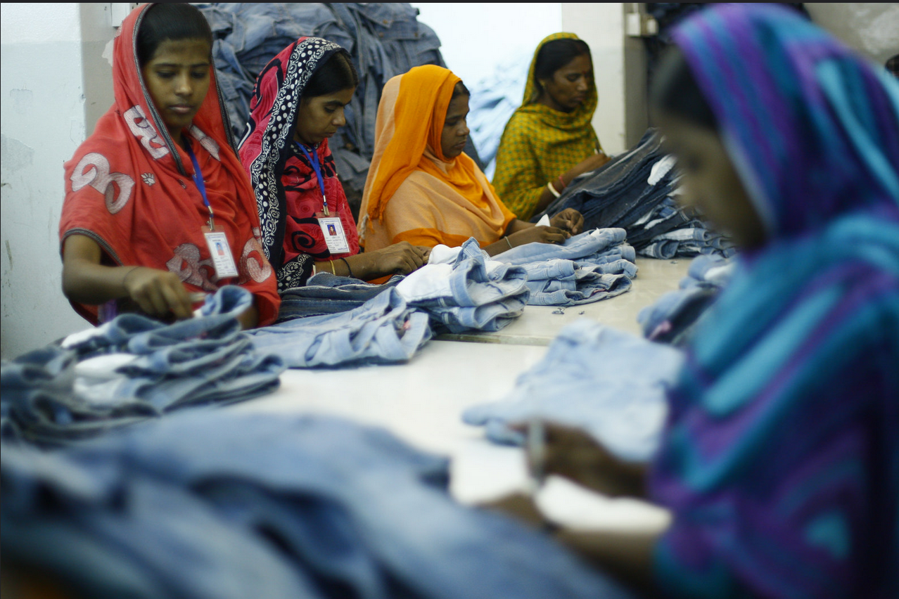 Garment workers in Bangladesh