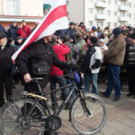 Protest in Orsha on 12 March