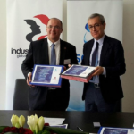 Valter Sanches, IndustriALL General Secretary and Jean-Pierre Clamadieu, CEO of Solvay. Photo credit: Solvay Group