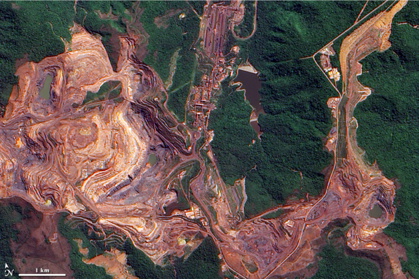La mine de Carajas (crédit photographique : Wikimedia Commons)