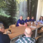 SKF World Union Council president and local union representatives discuss further steps