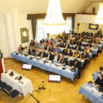 La Conferencia se realizó en la sede de VDSz, organización húngara afiliada a IndustriALL 