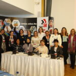 Algunas sindicalistas delegadas en la Conferencia del Sector de Pulpa y Papel.