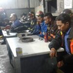 Miembros del sindicato en Grasberg