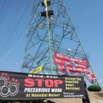 A precarious work protest at Hyundai