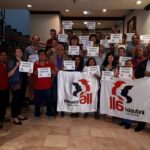 Члены профсоюзов Industriall, объединяющие работников текстильной, швейной, кожевенной и обувной промышленности региона, выражают солидарность с мексиканским народом