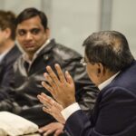 Representatives of shipbreaking workers at the meeting