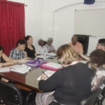 The fact finding mission participants in Sri Lanka