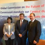 Ameenah Gurib-Fakim, Guy Ryder and Stefan Löfven