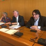 Le Secrétaire général adjoint d’IndustriALL, Kemal Özkan (à droite) s’exprimant à la réunion d’experts à l’OIT, à Genève.