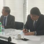 Генеральный секретарь BWI Амбет Юсон и заместитель генерального секретаря IndustriALL Кемаль Озкан