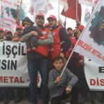 Manifestation d’hier devant l’aciérie Posco Assan 