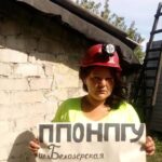 Worker from other mines supporting Kapustin miners