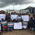 Des travailleurs du pneumatique du Liberia font part de leur soutien