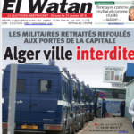 Алжирская газета El Watan сообщает о полицейских баррикадах, выставленных, чтобы предотвратить демонстрацию 20 января.