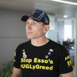 Troy Carter speaks about ExxonMmobil/Esso UGLy dispute in Australia