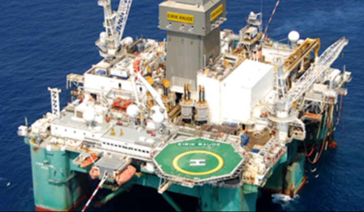 Нефтяная платформа в Гане (фото: Викисклад)