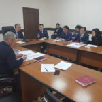 Meeting with the Kyrgyz state committee for industry, energy and subsoil use