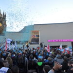 Manifestation des membres des syndicats à Bâle