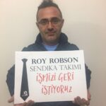 "Профсоюзная команда Roy Robson: Верните наши рабочие места!"