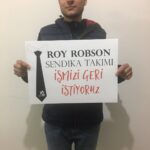 "Профсоюзная команда Roy Robson: Верните наши рабочие места!"