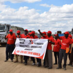 Unions are being denied access to 500 workers at the Dangote Cement plant in Masaiti, Zambia