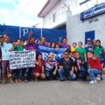 Рабочие Pulido Apparel организовали акцию протеста возле фабрики в Сан-Луисе, Батангас, Филиппины