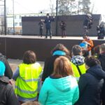 Профсоюзные активисты «Форд Соллерс» проводят пикет 12 апреля.