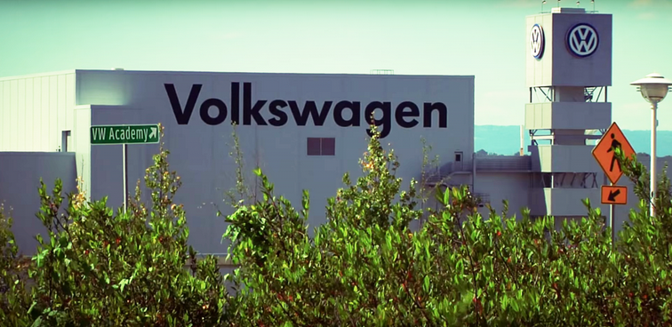 Volkswagen plant in Chattanooga, Tennessee, USA. Photo: UAW