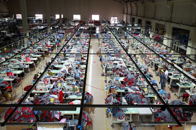 Garment factory in Cambodia © ILO/Tiffany Tsang